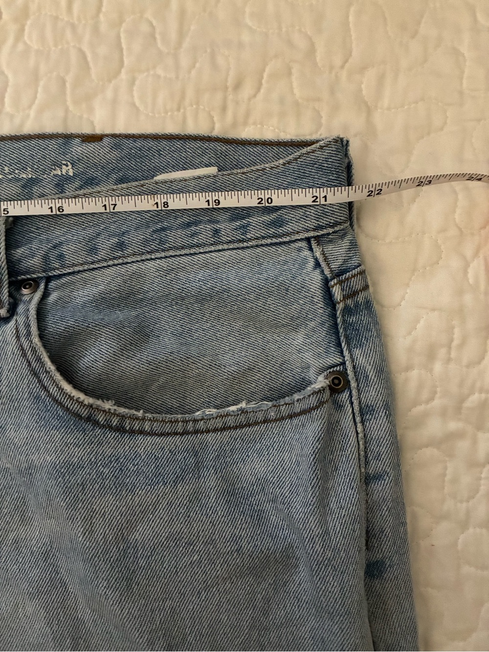 Source Unknown Light Blue High-Rise Women's Jeans